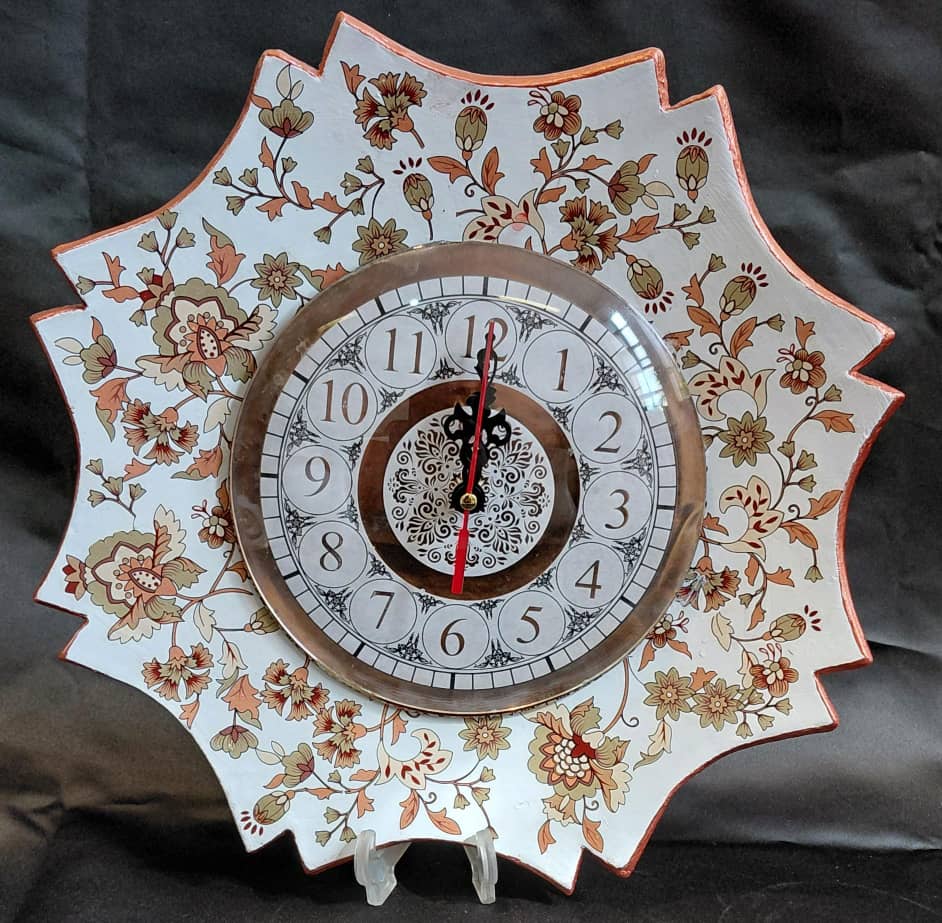 ساعت سفالی ترنسفر لب کمانی