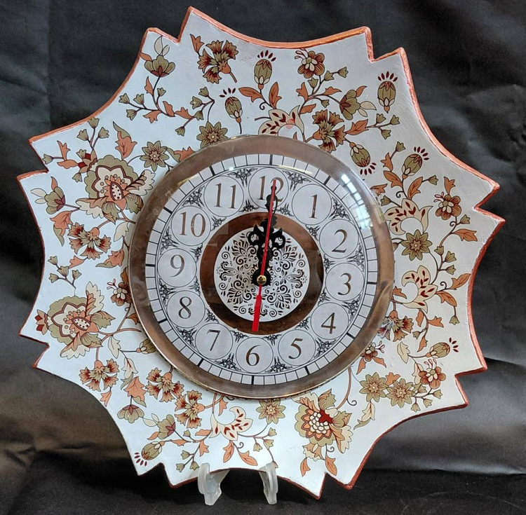 ساعت سفالی ترنسفر لب کمانی