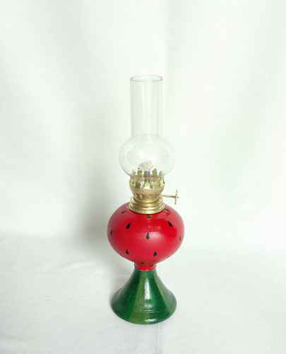 چراغ سفالی یلدایی