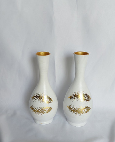 گلدان بولینگی ترنسفر طلاکوب