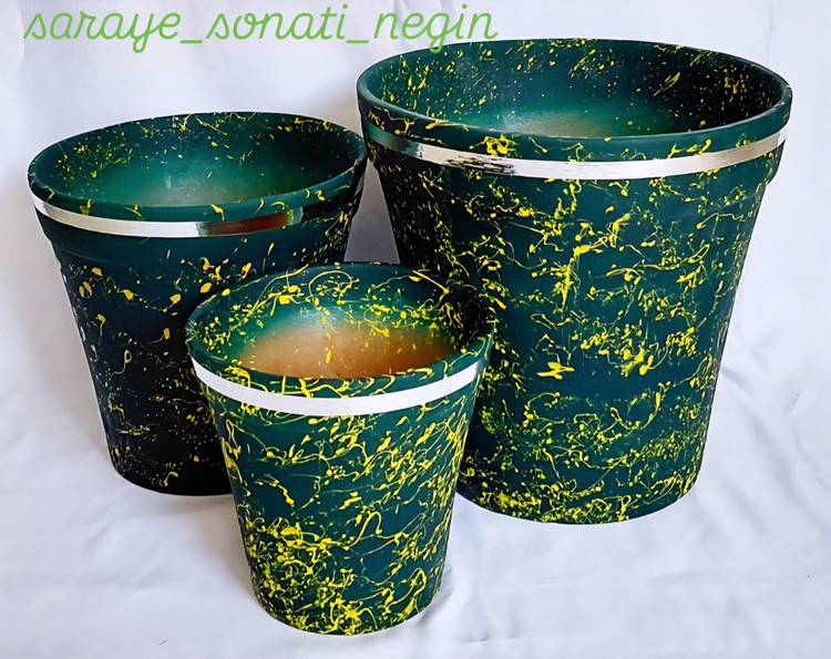 گلدان سفالی