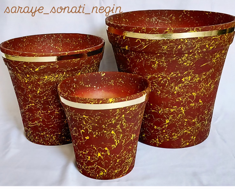 گلدان سفالی