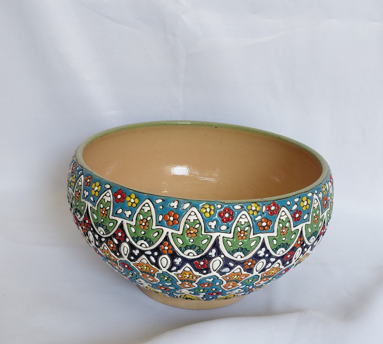 قده(کاسه بزرگ)میناکاری