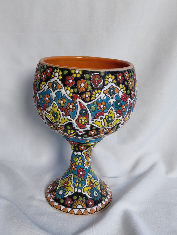 شکلات خوری پایه دار لبه اشکی