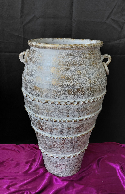 گلدان پتینه ۷۰ سانتی سفالی