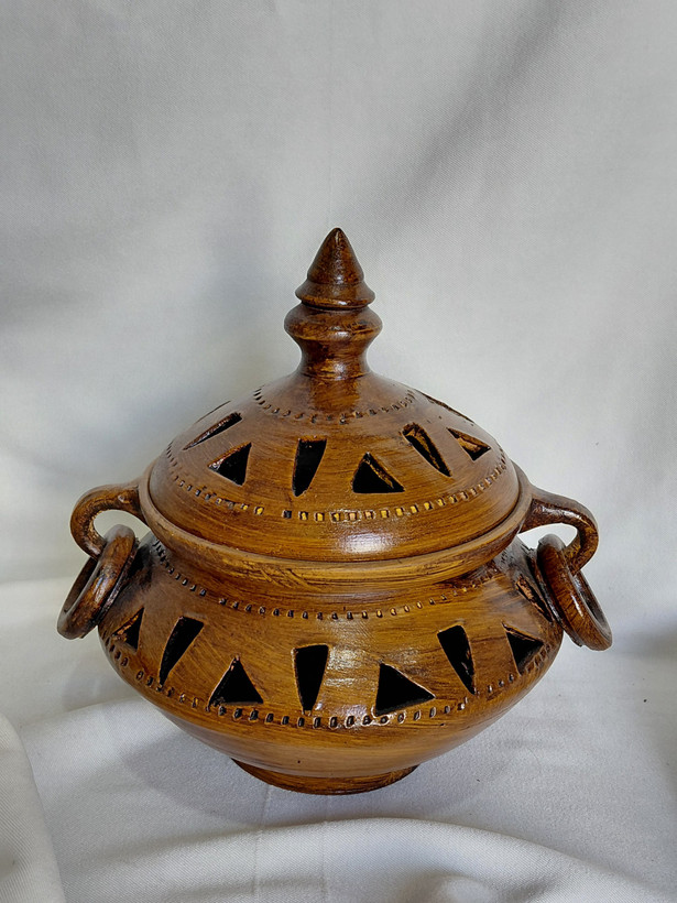 شکلات خوری مشبک حلقه دار طرح چوب