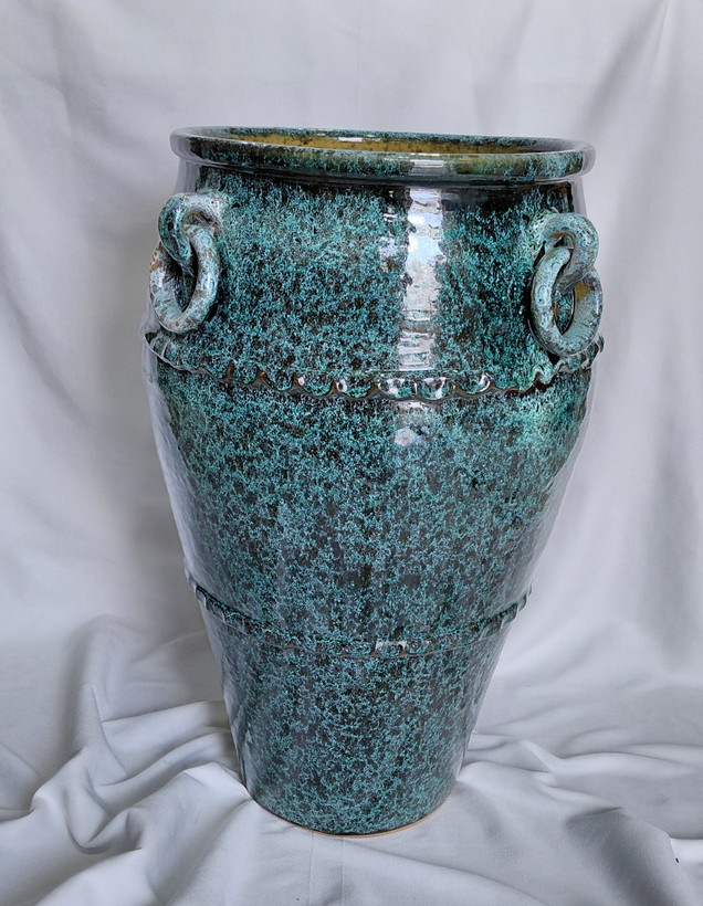 گلدان ۵۰ سانتی ۴ دسته مدل اشکی