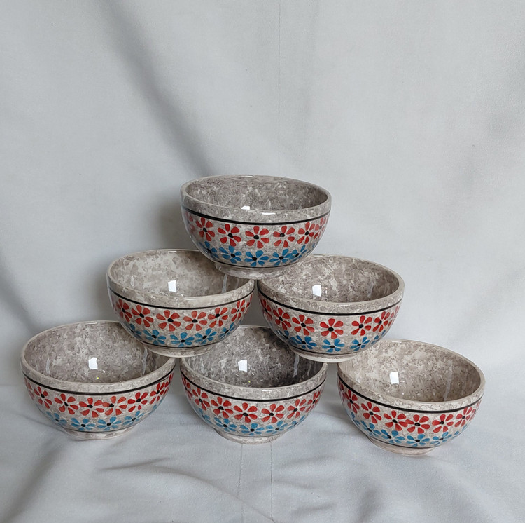 کاسه ماست خوری طرح مرمری