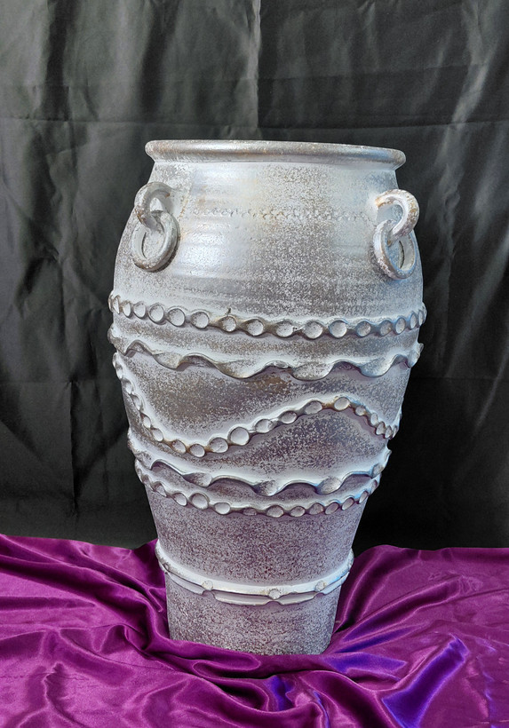 گلدان پتینه سفالی ۶۰ سانتی
