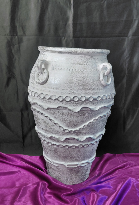 گلدان پتینه سفالی ۶۰ سانتی