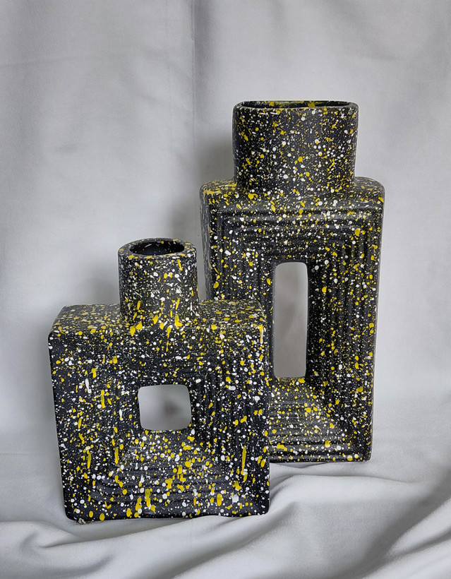 گلدان سرامیکی۲ تایی