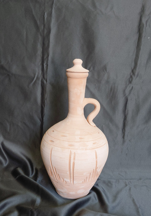 کوزه سفالی خام مخصوص آب