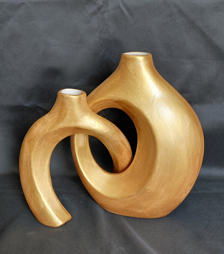 گلدان سرامیکی جفتی