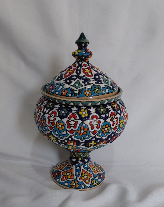 شکلات و آجیل خوری میناکاری