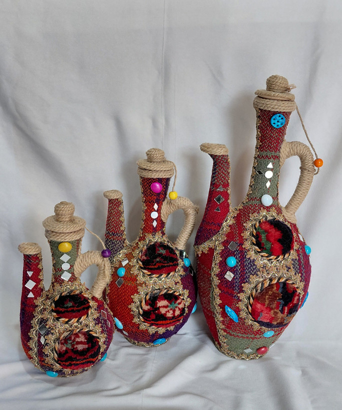 گلاب پاش جاجیم کار شده فرش دار