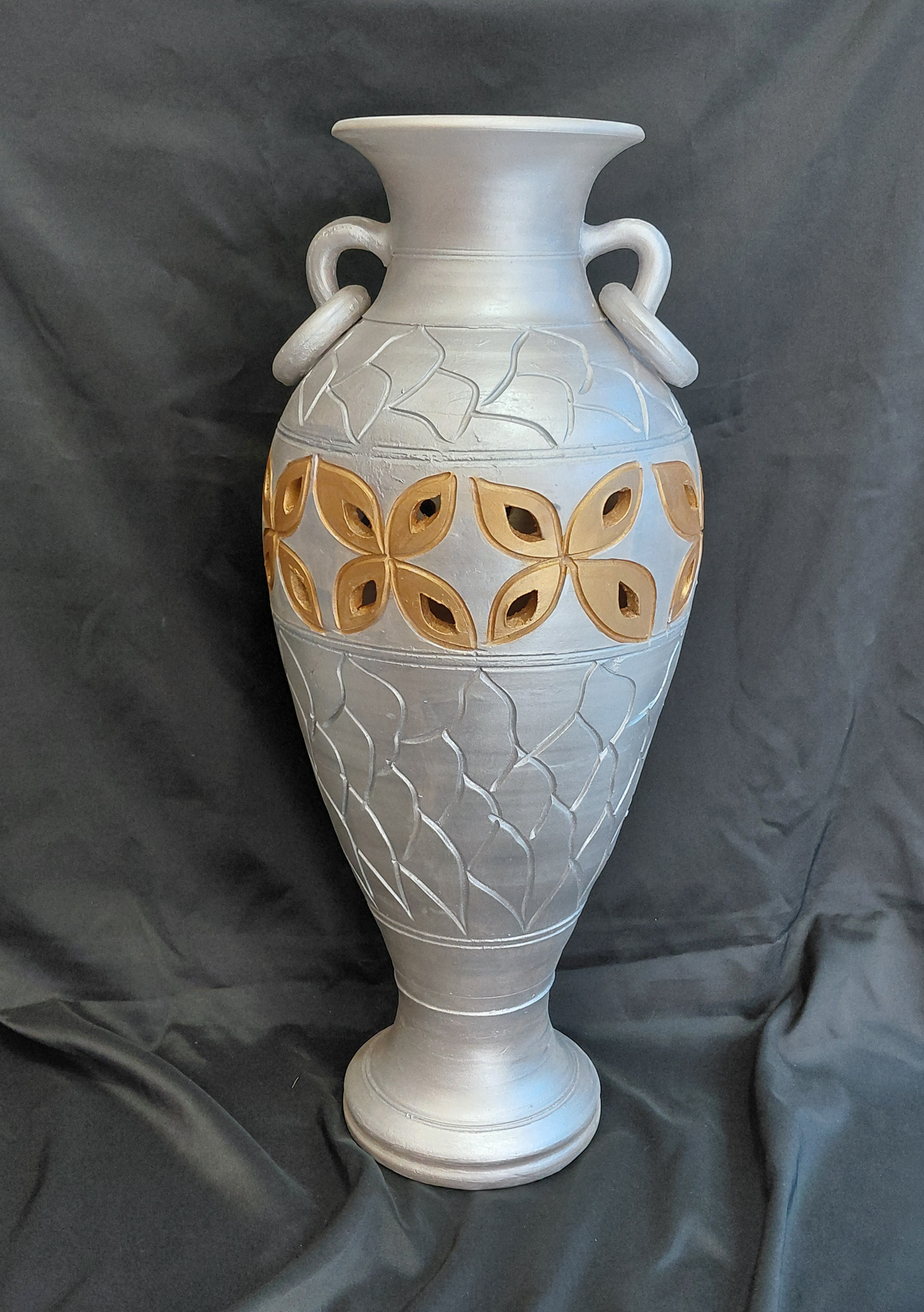 گلدان سفالی تزئینی