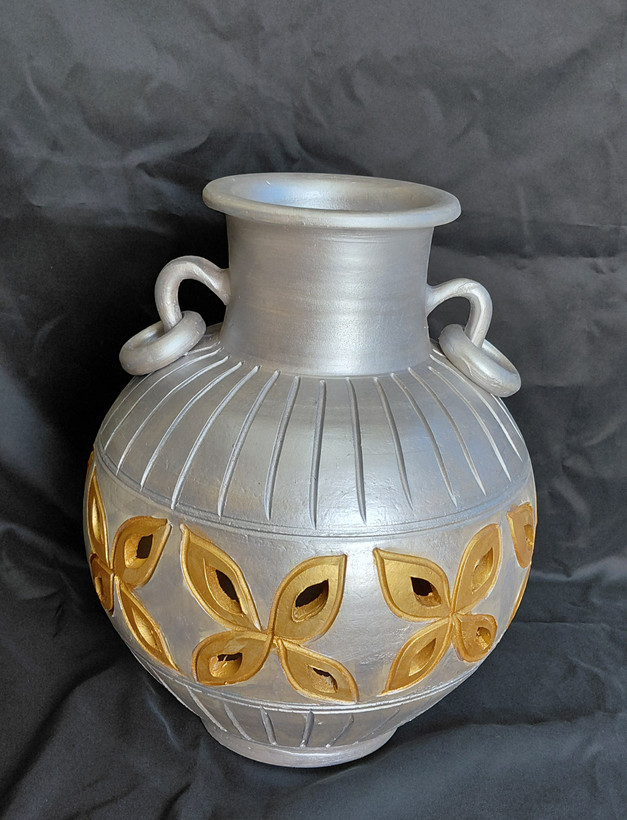 گلدان سفالی تزئینی