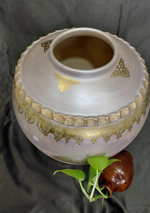گلدان سفالی تزئینی