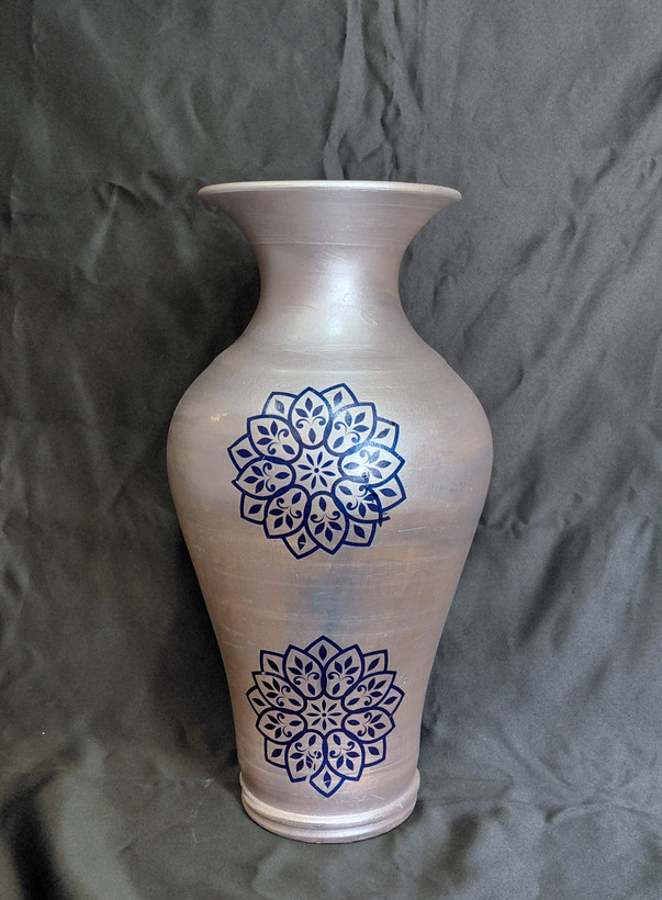 گلدان سفالی تزئینی