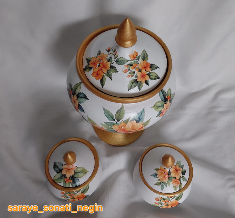 شکلات خوری طرح باغ بهشت